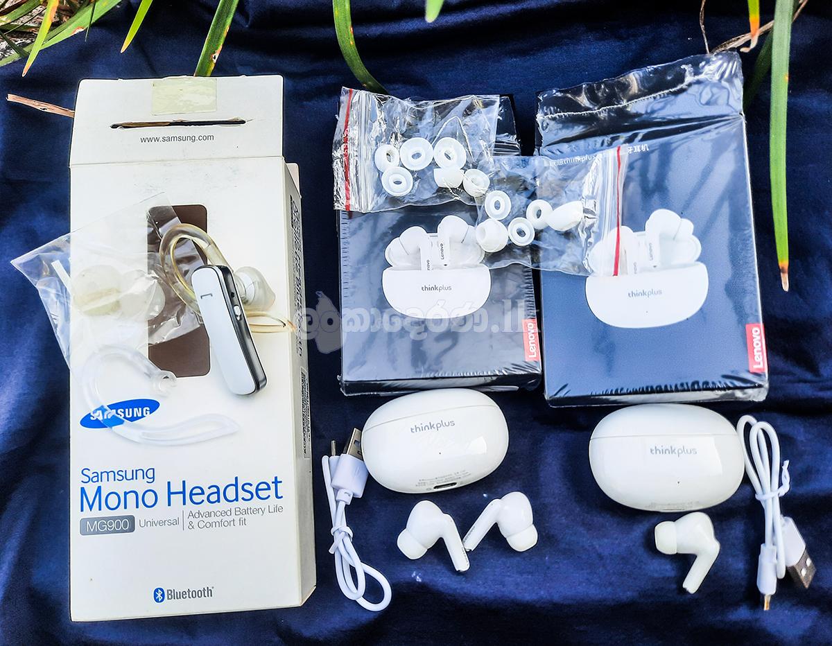 Samsung / Lenovo Bluetooth x2 Headsets