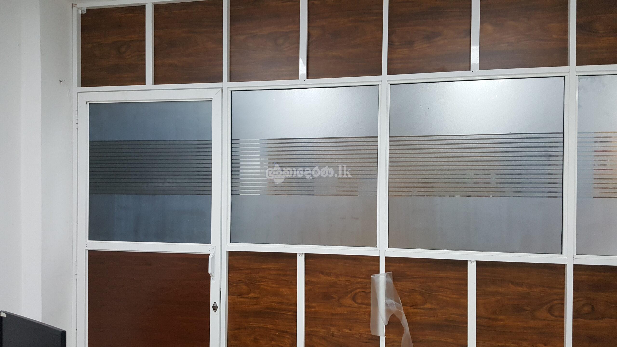 Sandblast stickers & Glass Tint service