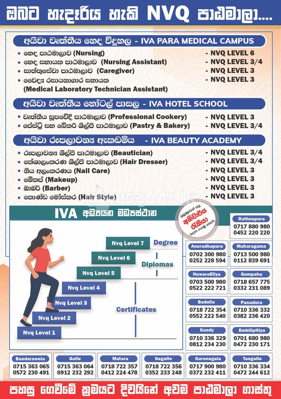 NURSING, CAREGIVER & MLT ASSISTANT COURSES