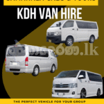 KDH Van hire Gampaha, Kadawatha