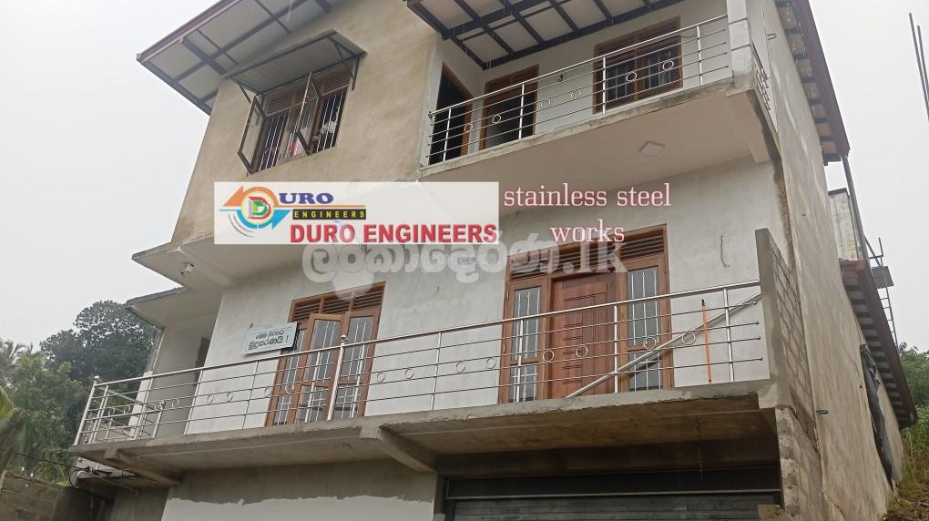 Stainless steel railing works Sri Lanka