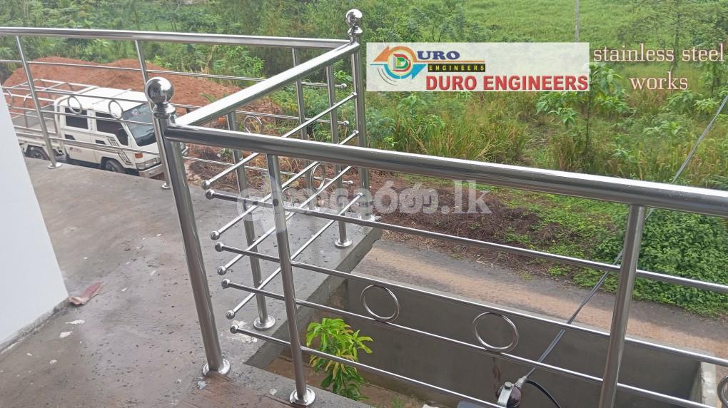 Stainless steel railing works Sri Lanka