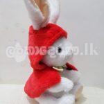Handmade Soft Toy Red Riding Bunny
