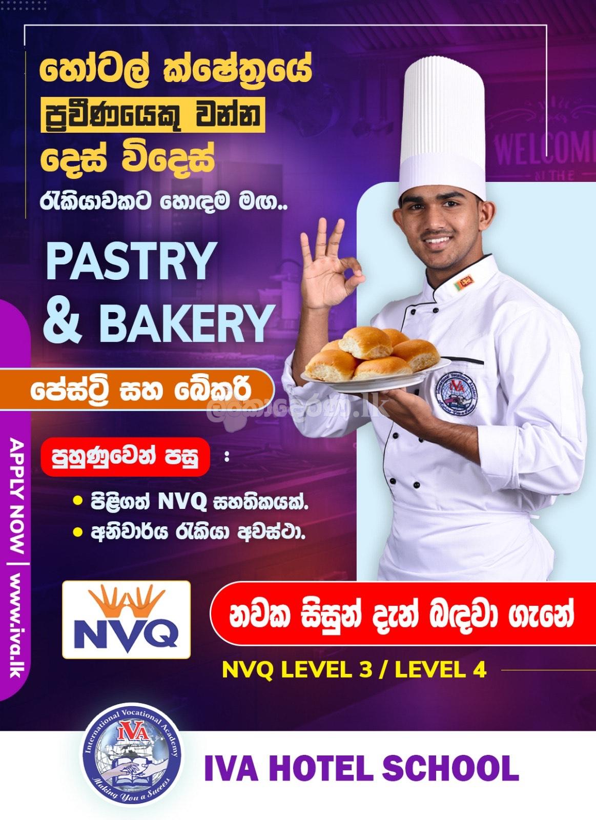 PROFESSIONAL COOKERY COURSE & PASTRY AND BAKERY COURSE