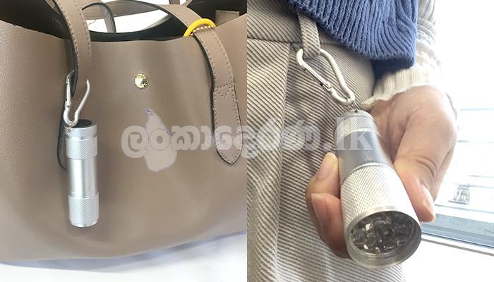 LED 9-light carabiner flashlight