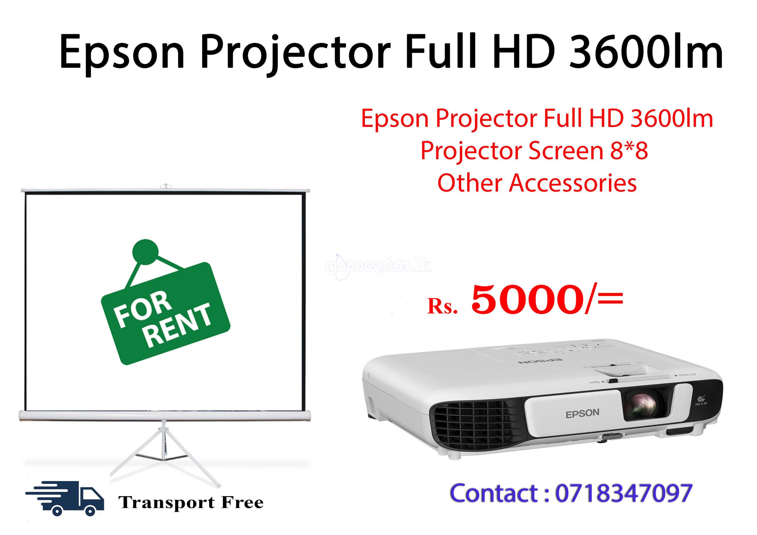Projecter For Rent