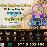 Wedding Ring Drone Delivery