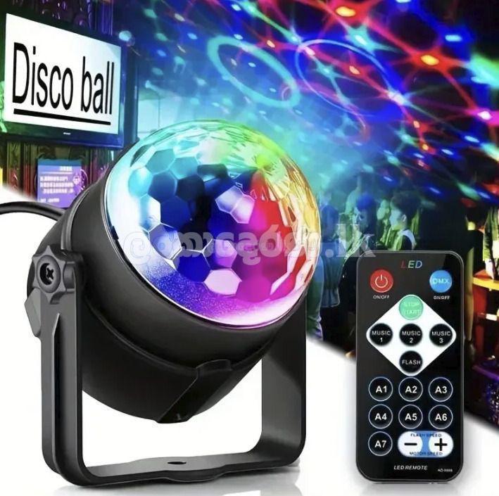 DJ Podda Rotating Light Normal With Remote AC Power
